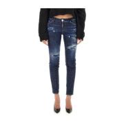 Italiensk Bomullsblanding Jennifer Jeans