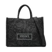 Barocco Athena Tote Bag Svart