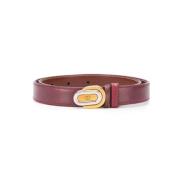 Pre-owned Leather belts