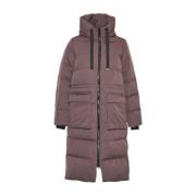 Raisin Down Zip Jacket med hette