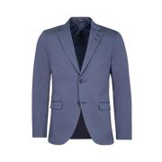 Blå Lamonte Blazer Kjole Casual Stil