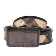 Pre-owned Leather belts