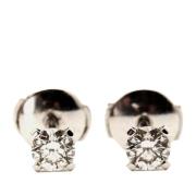 Pre-owned White Gold earrings