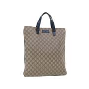 Pre-owned Canvas gucci-bags