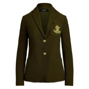 Oliven Lauren By Ralph Lauren Oliven Bullion Jacard Blazer Blazer