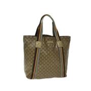 Pre-owned Canvas gucci-bags