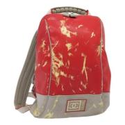 Pre-owned Fabric backpacks