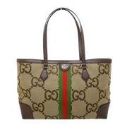 Pre-owned Canvas gucci-bags