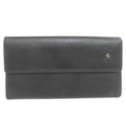 Pre-owned Leather wallets