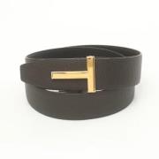 Pre-owned Leather belts