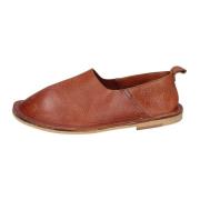 Vintage Skinn Loafers for Kvinner