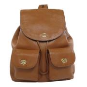 Pre-owned Leather backpacks