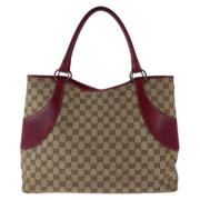 Pre-owned Canvas gucci-bags