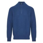 Bomull half-zip sweatshirt