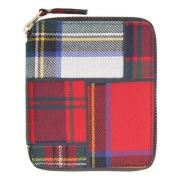 Tartan Zip Around Lommebok