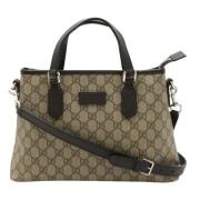 Pre-owned Canvas gucci-bags