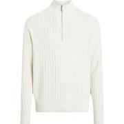 Vinter Bomull Half-Zip Cardigan Sweater