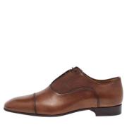 Pre-owned Leather flats