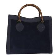 Pre-owned Suede handbags