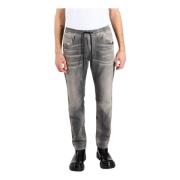 Ripped og Reparert Regular Fit Jeans