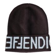 Logo Beanie Lue i Luksuriøs Ull