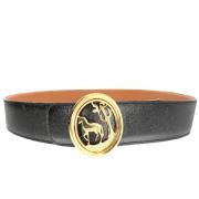 Pre-owned Leather belts