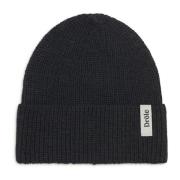 Mørk Grå Ull Beanie Lue Stilig