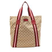 Pre-owned Canvas gucci-bags