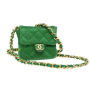 Pre-owned Satin chanel-bags