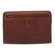 Pre-owned Leather clutches