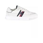 Hvit Polyester Herre Sneaker