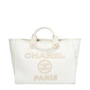 Pre-owned Cotton chanel-bags