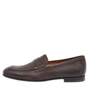 Pre-owned Leather flats