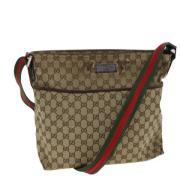 Pre-owned Canvas gucci-bags