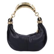 Svart Small Bracelet Hobo-veske