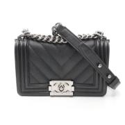 Pre-owned Leather chanel-bags