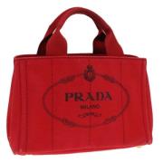 Pre-owned Canvas prada-bags