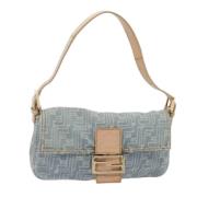 Pre-owned Denim fendi-bags