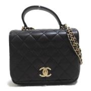 Pre-owned Leather chanel-bags