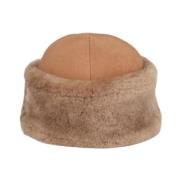 Shearling Hat - Ginger Beige