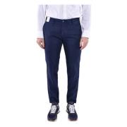 Slim Fit Chinos med oppbrett