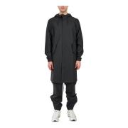 Vanntett fishtail parka med hette