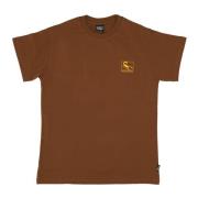 Brun Herre T-skjorte Crew Neck