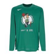 Boston Celtics Langarmet T-skjorte