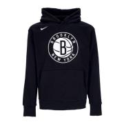 Brooklyn Nets Fleece Hoodie Svart