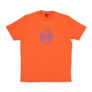 Klassisk Logo Tee Oransje T-skjorte