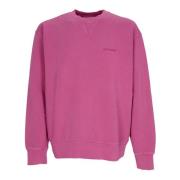 Lett Crewneck Sweatshirt Dyp Orkide