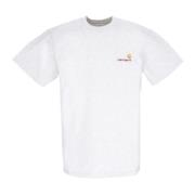 Script Tee Soft Fit Brodert T-skjorte