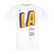 Lakers Block Tee Hvit