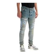 Slitte skinnlogo skinny jeans